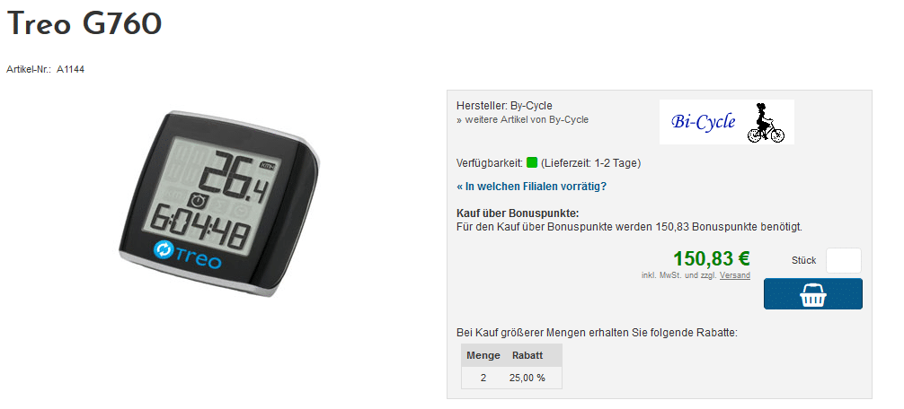 B2B-Preisdarstellung Shopsystem für Großhandel